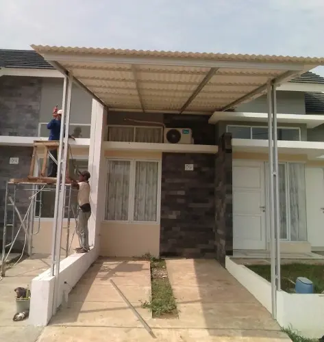 Kanopi Alderon RS Single Layer  di Serang
