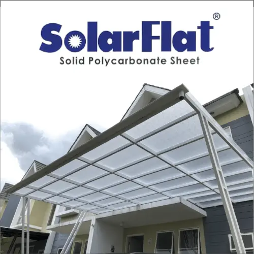 Kanopi Solarflat 3 mm  di Serang